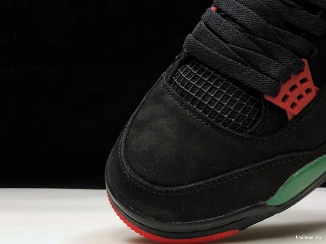 Jordan Red 4 Air Black NRG AQ3816-063 Gorge Green-Varsity 1117